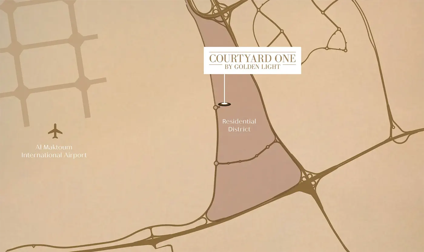 Courtyard One at Dubai South Master plan