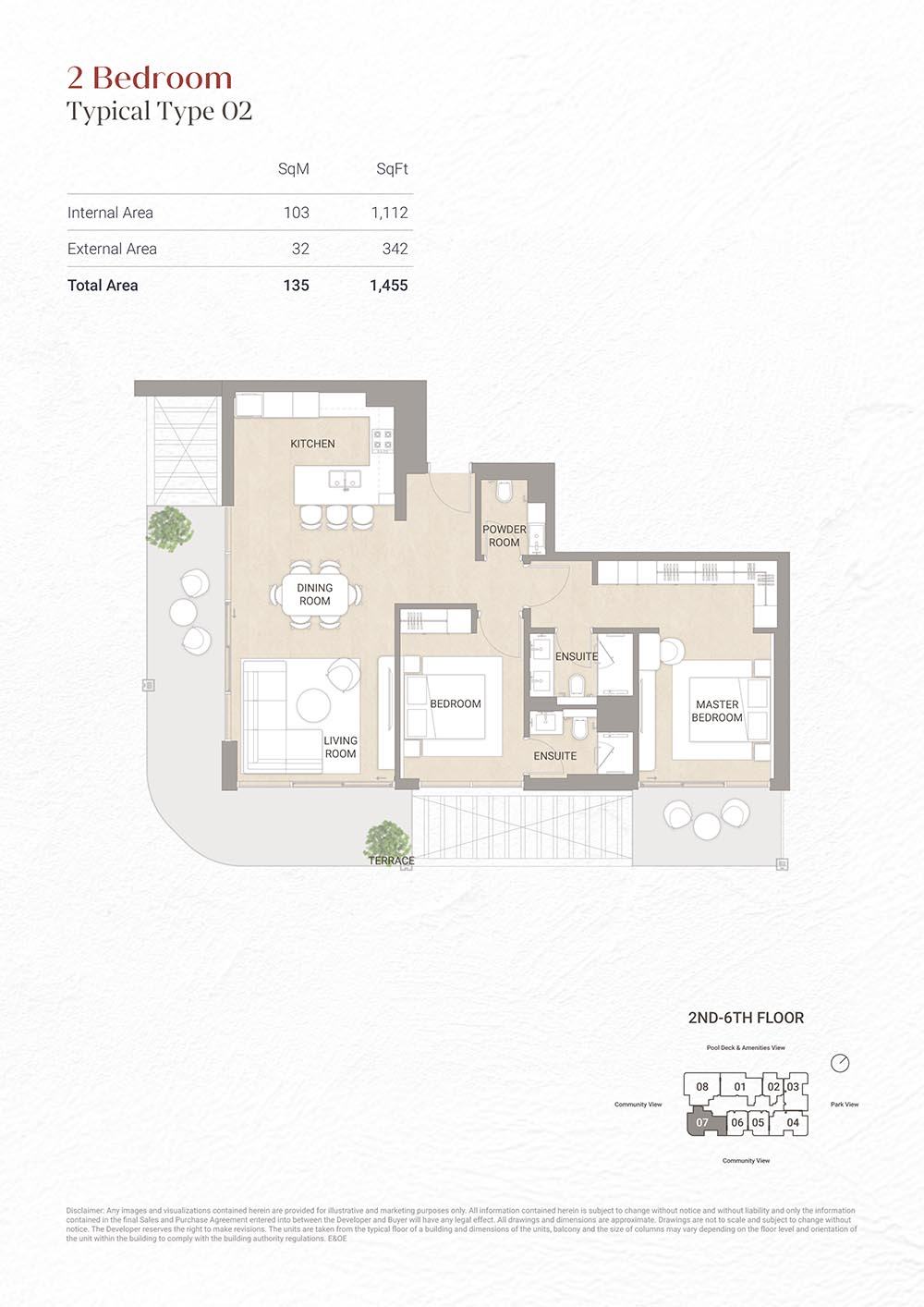 Soma Residences at Dubai Islands Floor plan 2