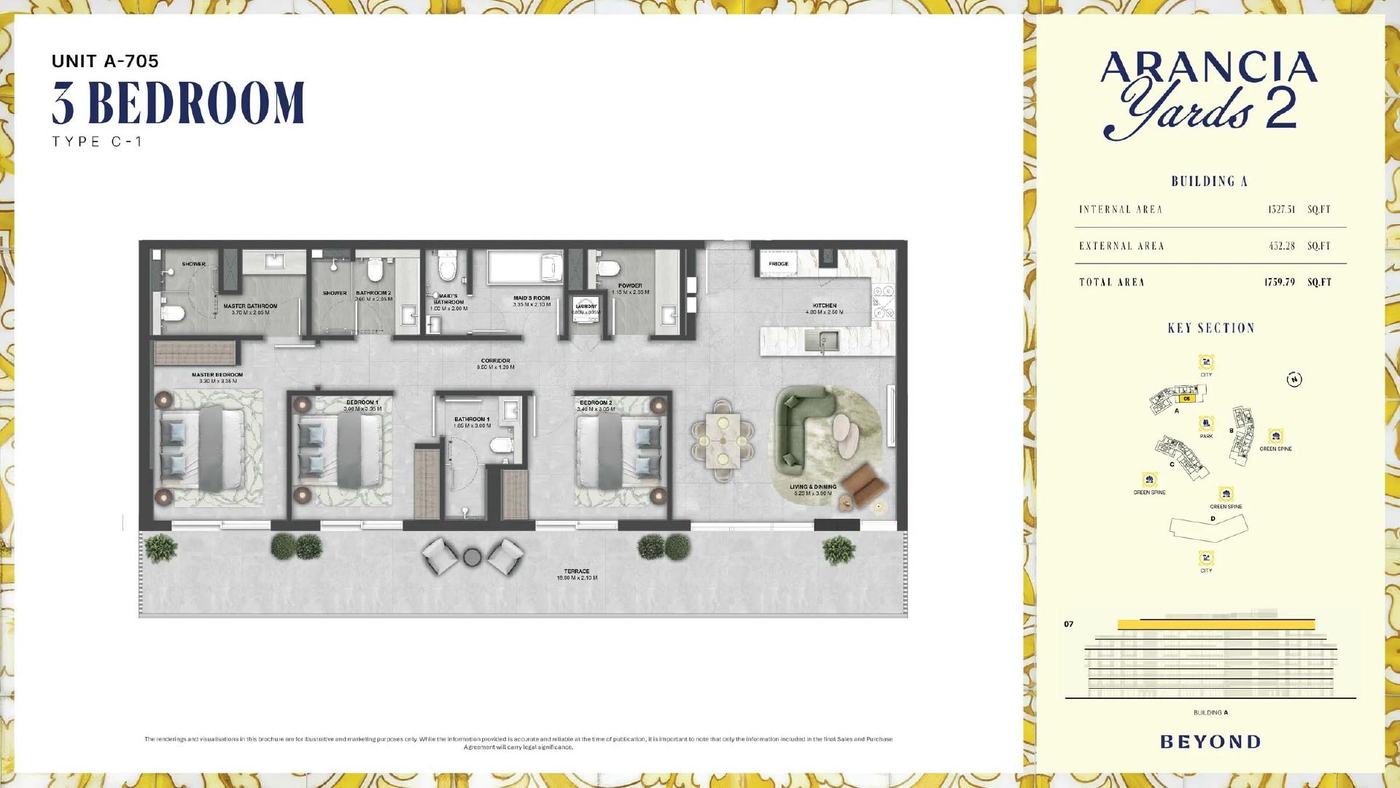 Arancia Yards 2 by Beyond Floor plan 4