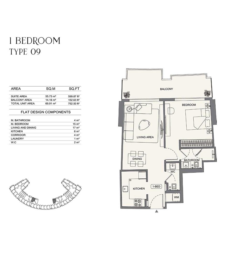 Binghatti Wraith Floor plan 2
