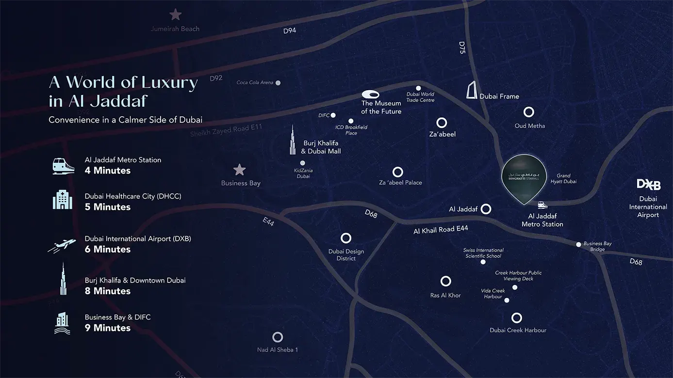 Binghatti Starfall Master plan