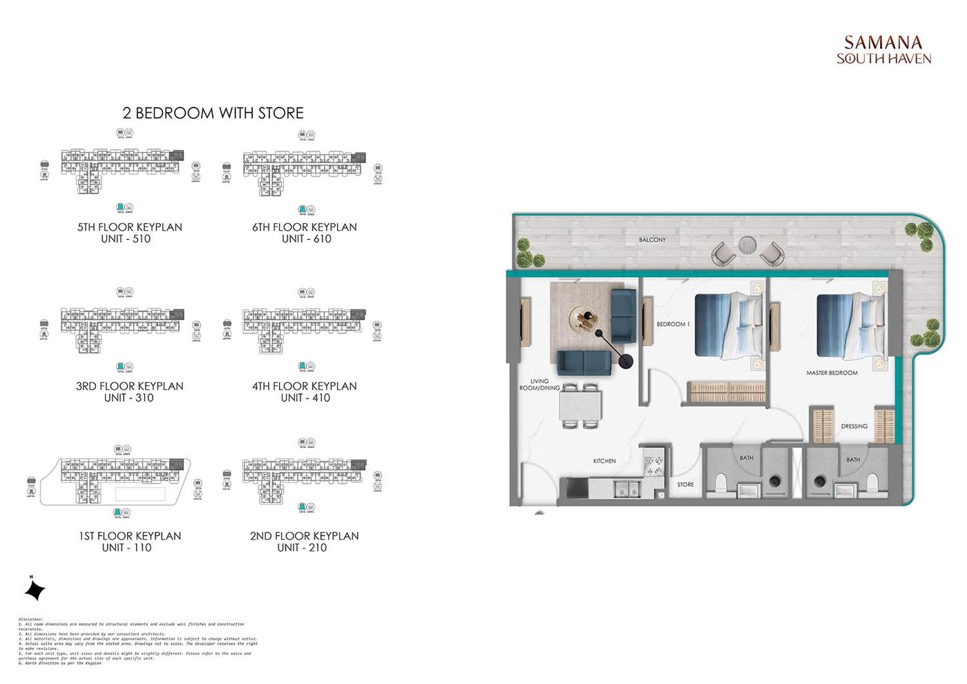 Samana South Haven Floor plan 4