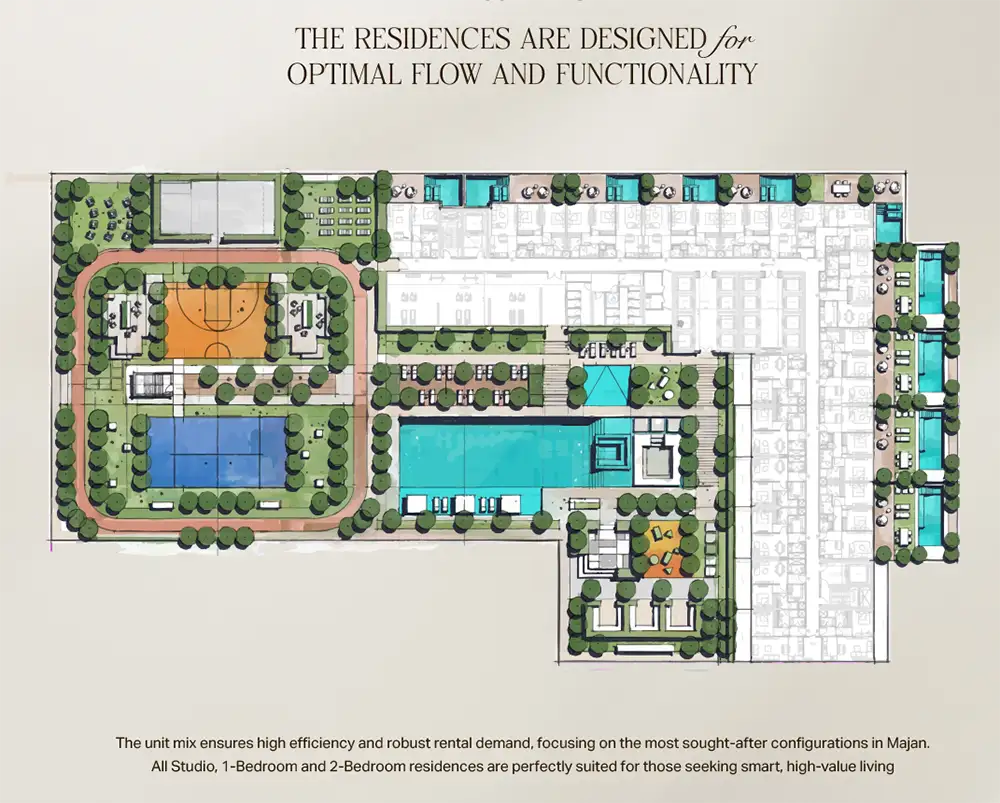 Binghatti Vintage Master plan