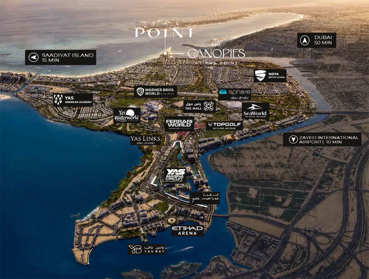 The Canopies at Yas Point Master plan