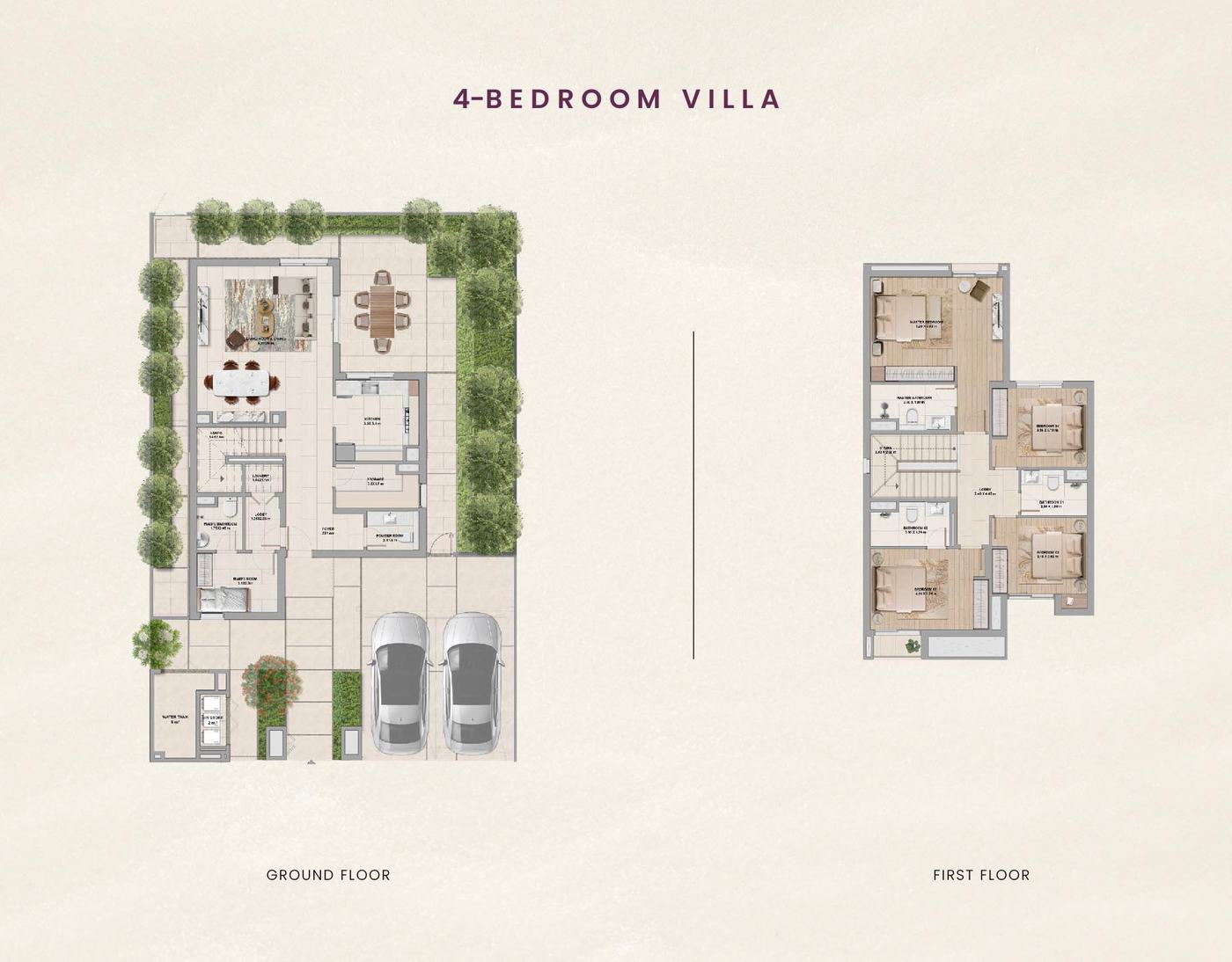 Al Ghadeer Parks Floor plan 3