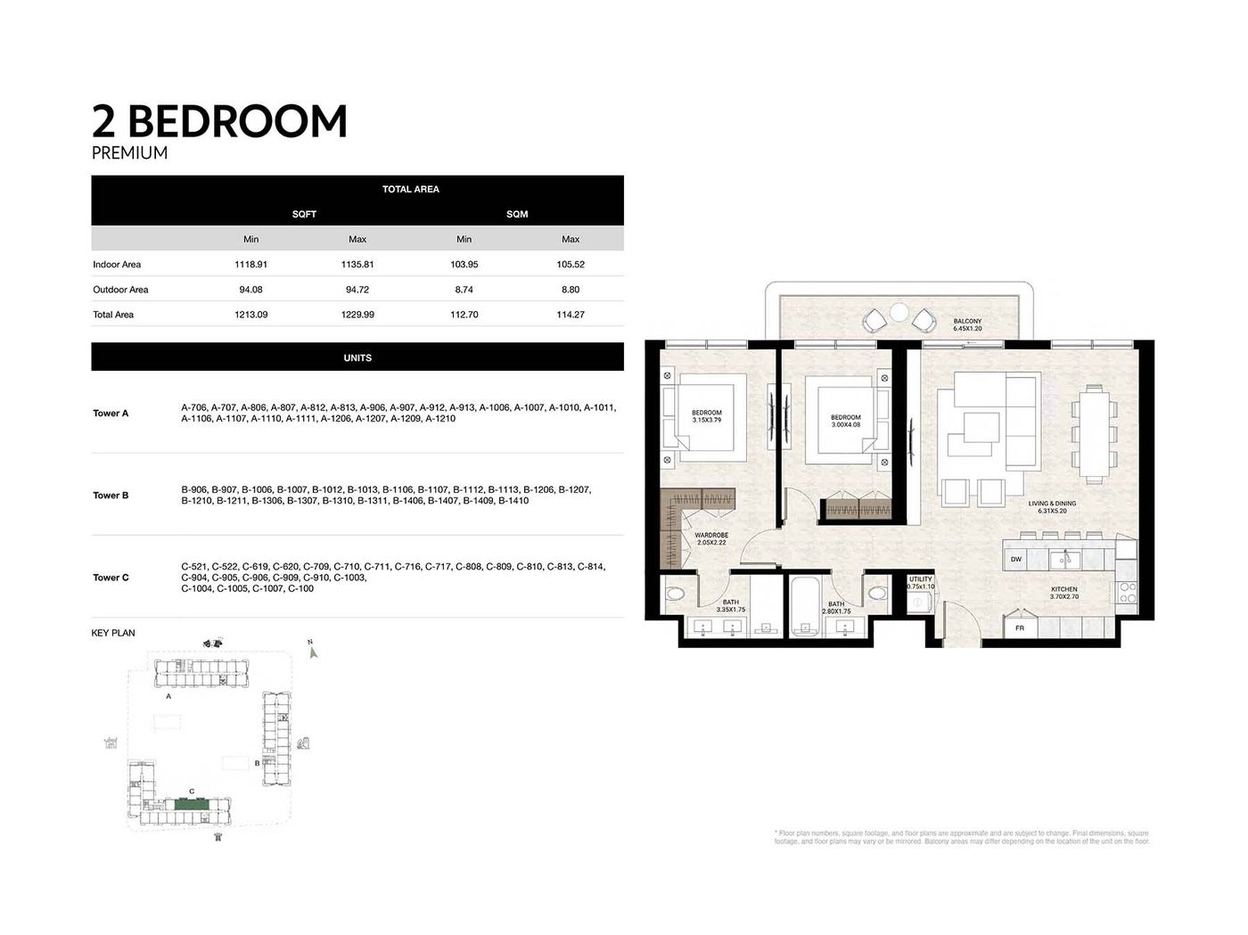 Lunara at The Strand Floor plan 3