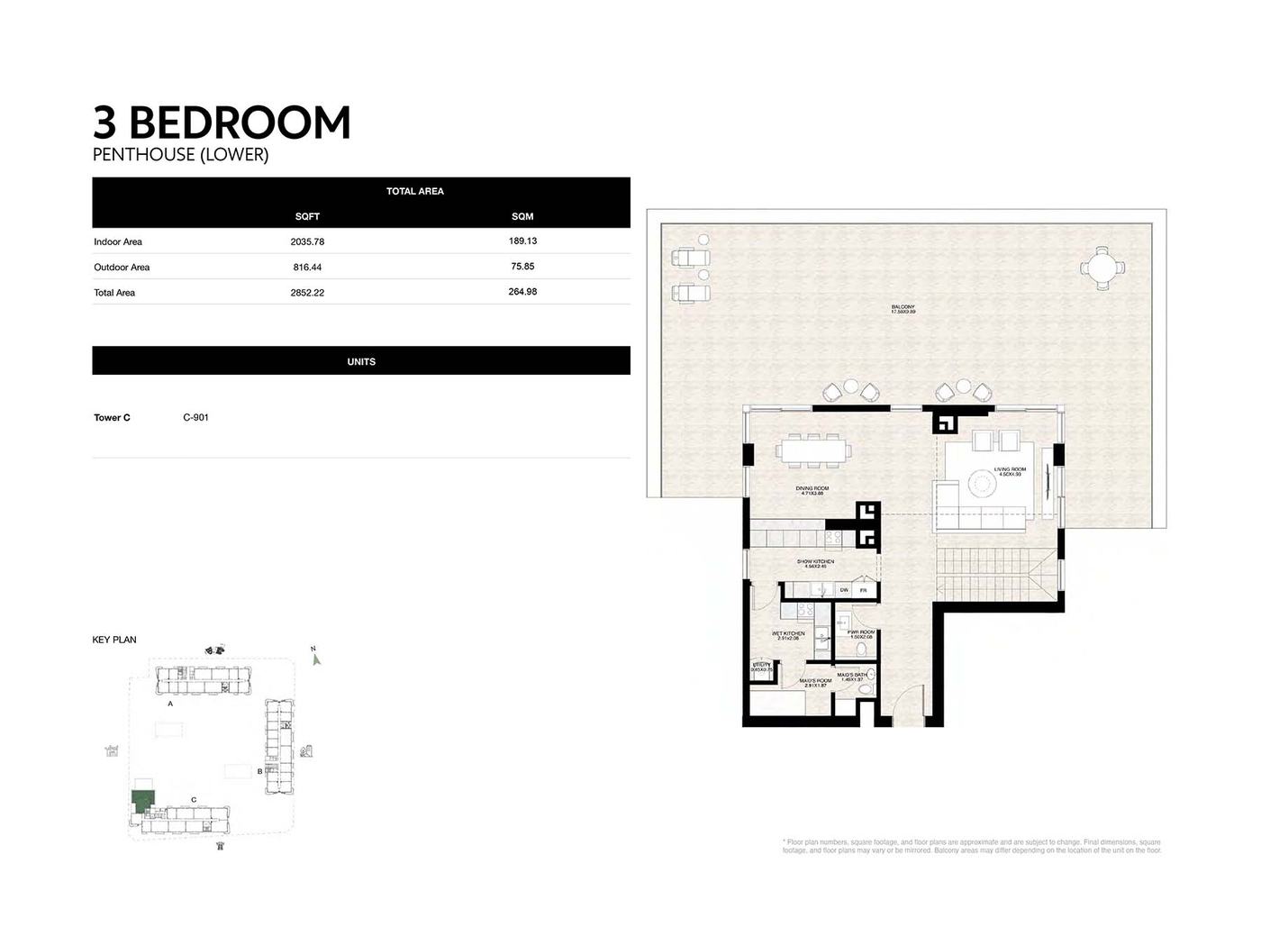 Lunara at The Strand Floor plan 4