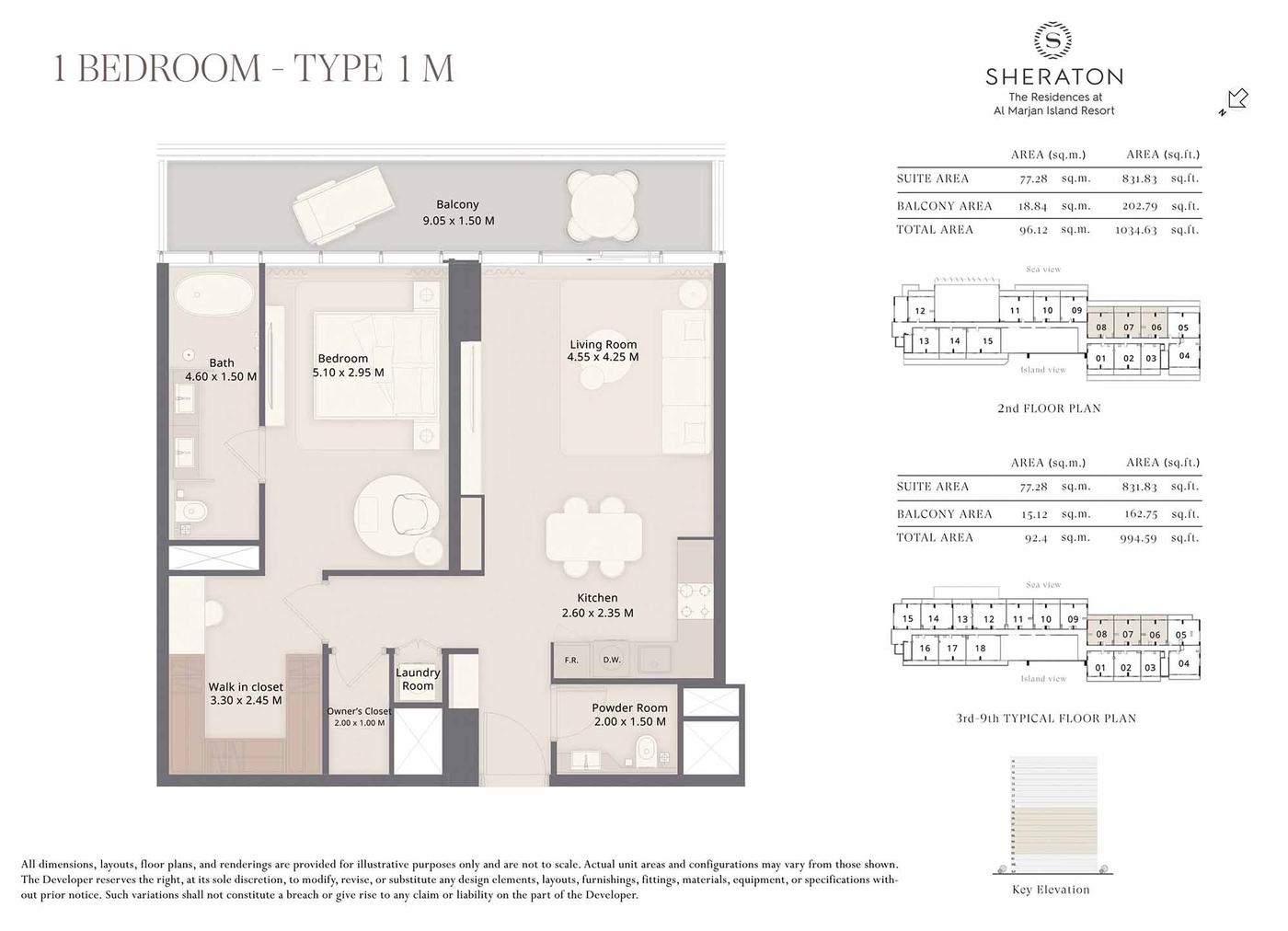 The Residences at Sheraton Floor plan 2