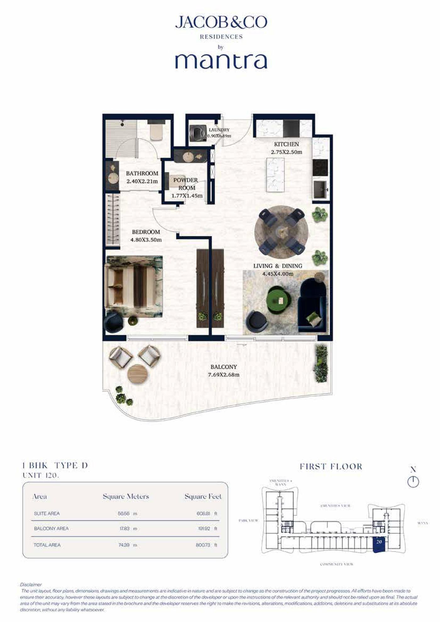 Mantra Jacob and Co Residences Floor plan 2