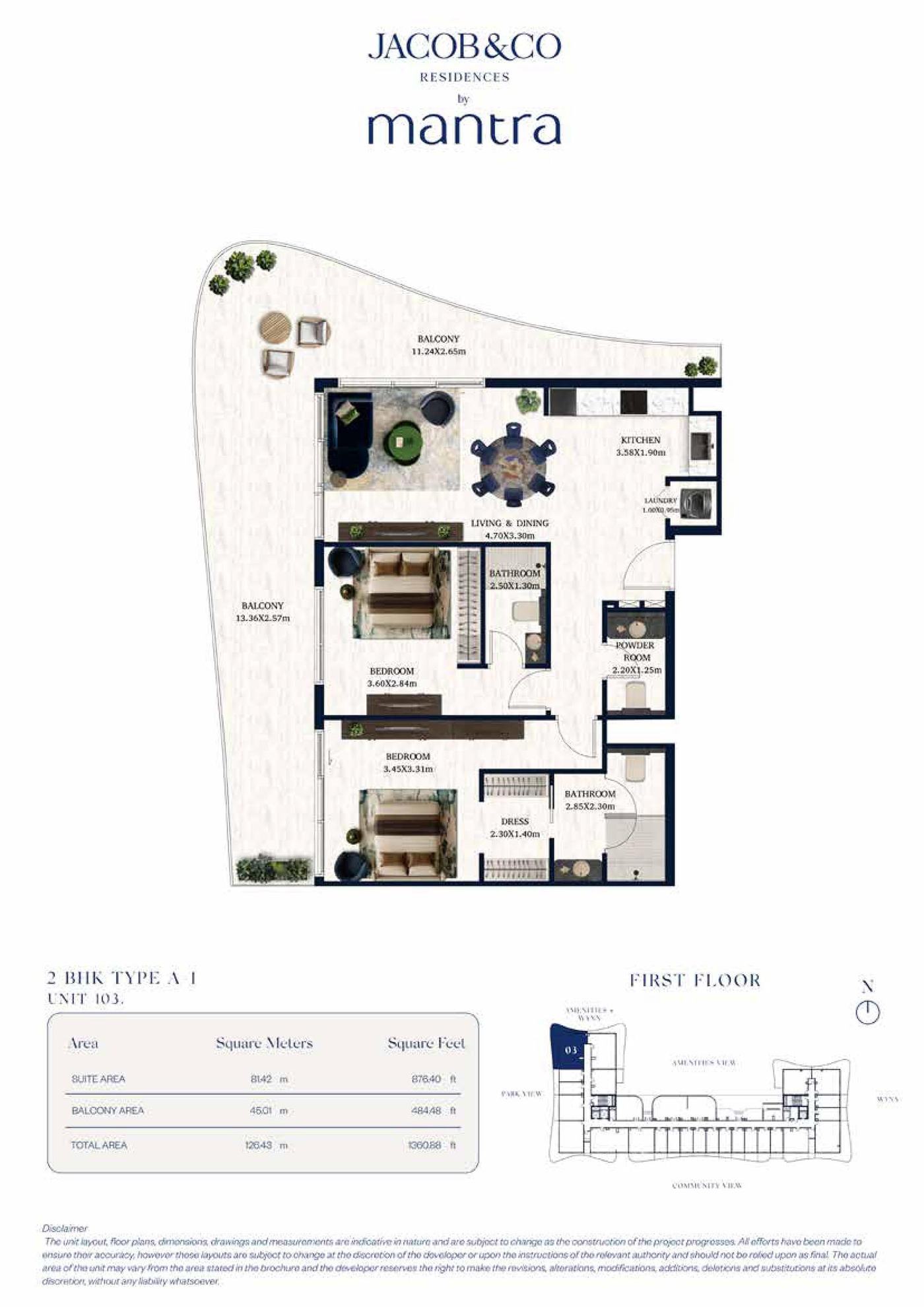 Mantra Jacob and Co Residences Floor plan 3